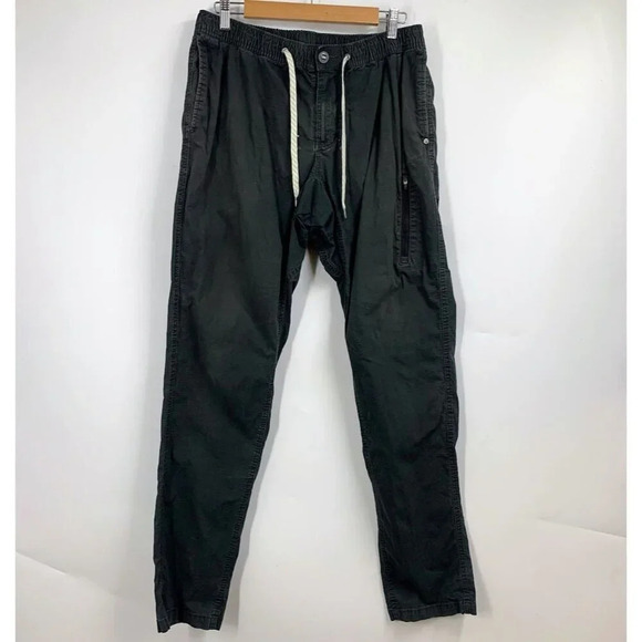 Vuori Men's Ripstop Pant DuraTerra Elastic Waist Front Tie Pants Size XL - Picture 1 of 12